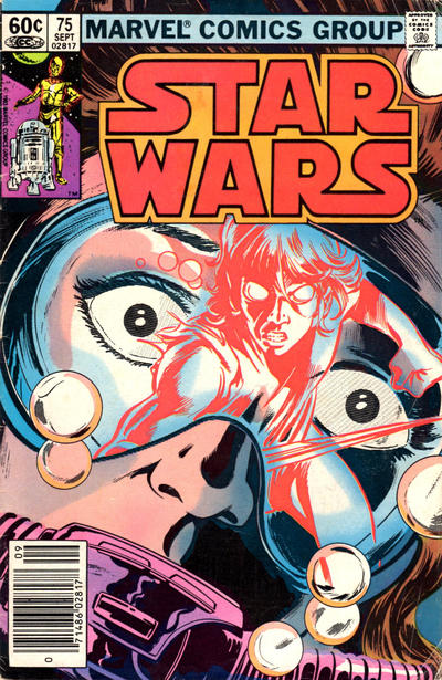 Cover for Star Wars (Marvel, 1977 series) #75 [Newsstand]