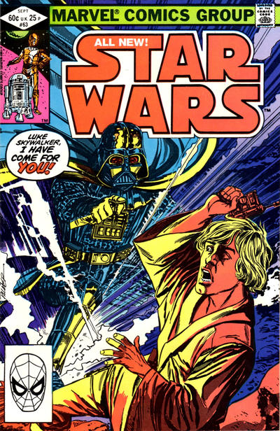 Cover for Star Wars (Marvel, 1977 series) #63 [Direct]