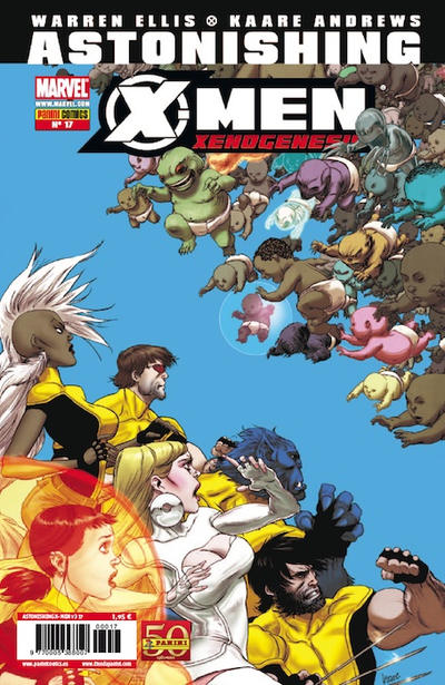 Cover for Astonishing X-Men (Panini España, 2010 series) #17
