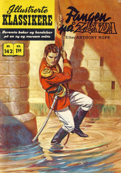 Cover for Illustrerte Klassikere [Classics Illustrated] (Illustrerte Klassikere / Williams Forlag, 1957 series) #142 - Fangen på Zenda