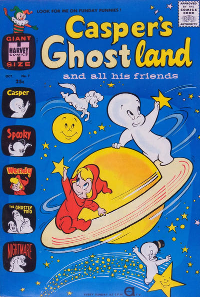 Cover for Casper's Ghostland (Harvey, 1959 series) #7