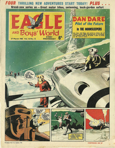 Cover for Eagle (Longacre Press, 1959 series) #v16#13