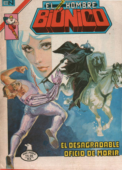 Cover for El Hombre Biónico (Editorial Novaro, 1979 series) #12