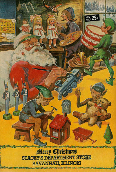 Cover for Merry Christmas (Gilberton, 1969 series) #[nn] [Stacey's Department Store edition]