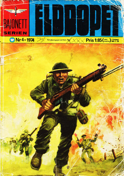 Cover for Bajonettserien (Williams Förlags AB, 1965 series) #4/1974