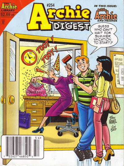 Cover for Archie Comics Digest (Archie, 1973 series) #254 [Newsstand]