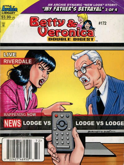 Cover for Betty & Veronica (Jumbo Comics) Double Digest (Archie, 1987 series) #172 [Newsstand]