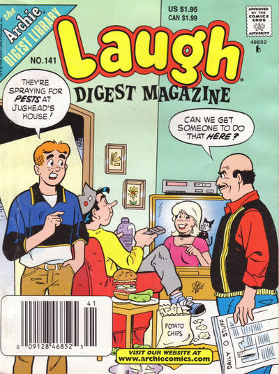 Cover for Laugh Comics Digest (Archie, 1974 series) #141 [Newsstand]