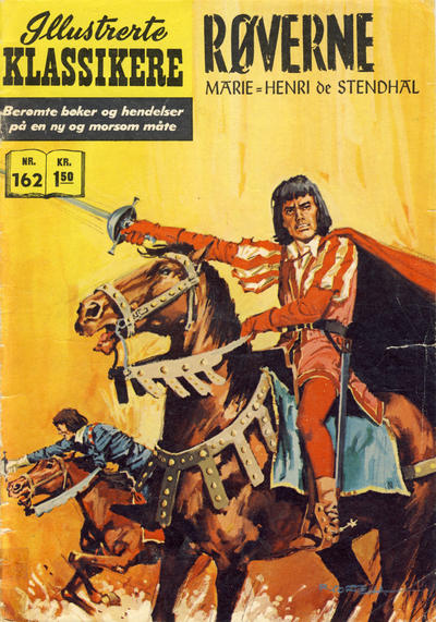 Cover for Illustrerte Klassikere [Classics Illustrated] (Illustrerte Klassikere / Williams Forlag, 1957 series) #162 - Røverne
