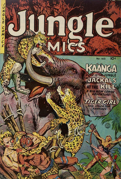 Cover for Jungle Comics (Superior, 1951 series) #163