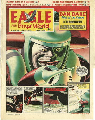 Cover for Eagle (Longacre Press, 1959 series) #v16#16