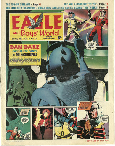 Cover for Eagle (Longacre Press, 1959 series) #v16#22