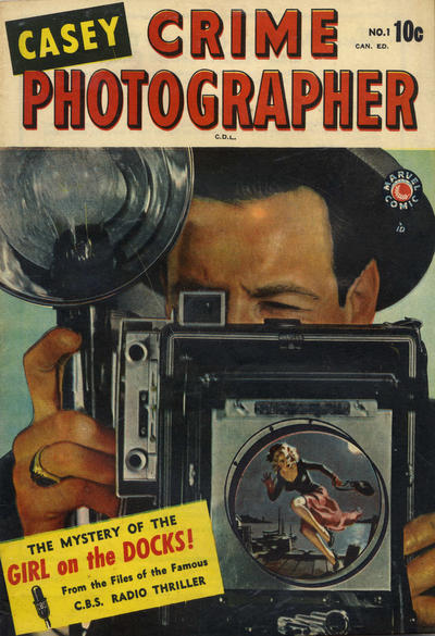 Cover for Casey - Crime Photographer (Bell Features, 1949 series) #1