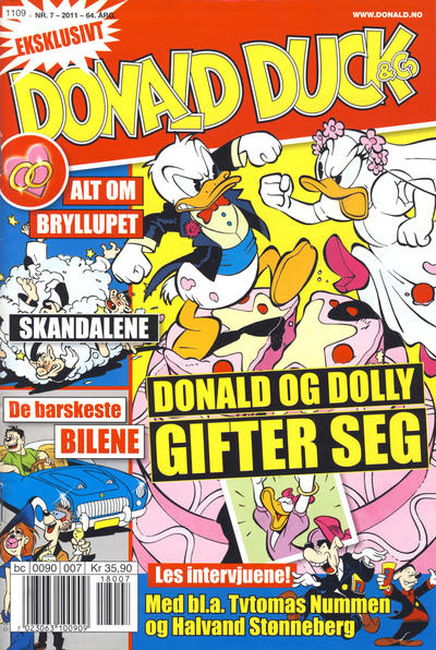 Cover for Donald Duck & Co (Hjemmet / Egmont, 1948 series) #7/2011