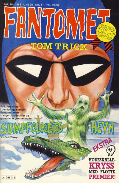 Cover for Fantomet (Semic, 1976 series) #18/1988