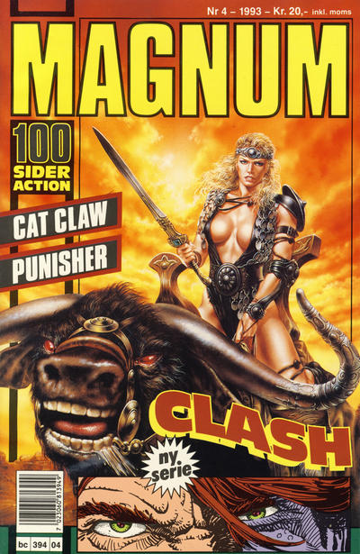 Cover for Magnum (Bladkompaniet / Schibsted, 1988 series) #4/1993
