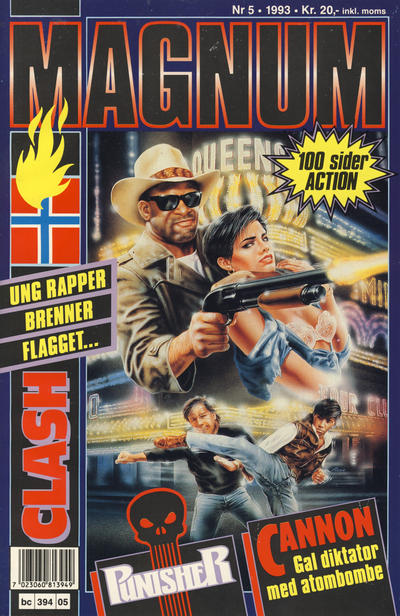 Cover for Magnum (Bladkompaniet / Schibsted, 1988 series) #5/1993