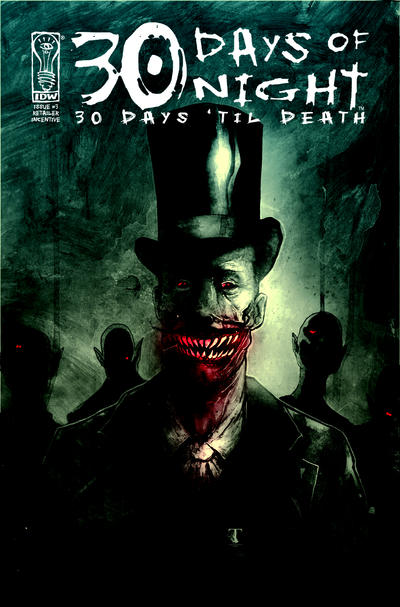 Cover for 30 Days of Night: 30 Days 'Til Death (IDW, 2008 series) #3 [Retailer Incentive Cover]