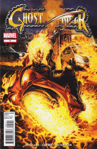 Cover for Ghost Rider (Marvel, 2011 series) #5