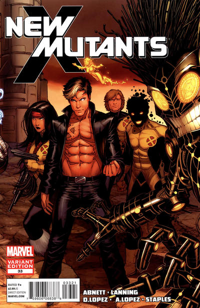 Cover for New Mutants (Marvel, 2009 series) #33
