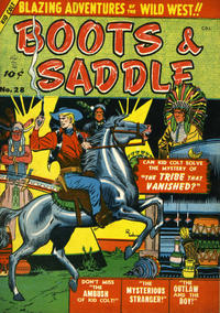 Cover Thumbnail for Boots & Saddle (Bell Features, 1951 series) #28