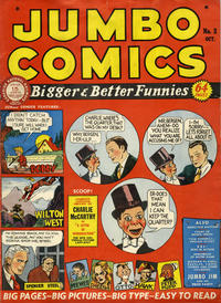 Cover Thumbnail for Jumbo Comics (Fiction House, 1938 series) #2 [Price variant]