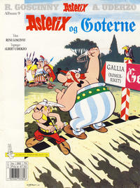 Cover for Asterix (Hjemmet / Egmont, 1969 series) #9 - Asterix og goterne [10. opplag [9. opplag]]
