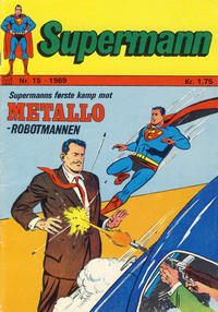 Cover Thumbnail for Supermann (Illustrerte Klassikere / Williams Forlag, 1969 series) #15/1969