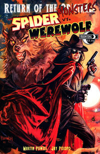 Cover Thumbnail for Return of the Monsters: The Spider vs. Werewolf (Moonstone, 2011 series) 