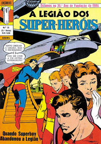 Cover Thumbnail for Lançamento (2ª Série) [A Legião dos Super-Heróis] (Editora Brasil-América [EBAL], 1968 series) #21
