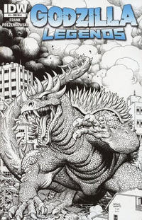 Cover Thumbnail for Godzilla Legends (IDW, 2011 series) #1 [Retailer Incentive A]