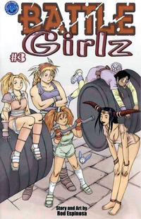 Cover Thumbnail for Battle Girlz (Antarctic Press, 2002 series) #3