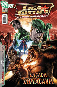 Cover for Liga da Justiça (Panini Brasil, 2002 series) #91