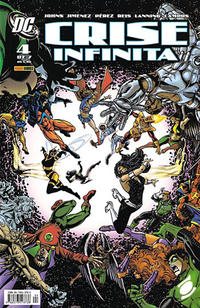 Cover Thumbnail for Crise Infinita (Panini Brasil, 2006 series) #4 [Capa George Pérez]