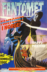 Cover Thumbnail for Fantomet (Semic, 1976 series) #1/1989