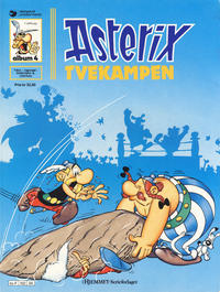 Cover for Asterix (Hjemmet / Egmont, 1969 series) #4 - Tvekampen [7. opplag]