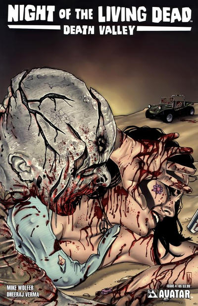 Cover for Night of the Living Dead: Death Valley (Avatar Press, 2011 series) #4