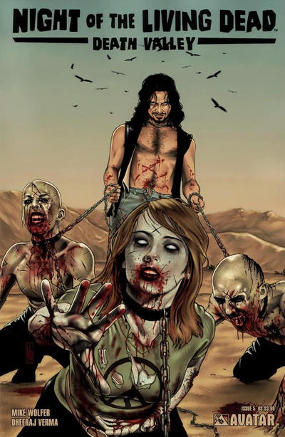 Cover for Night of the Living Dead: Death Valley (Avatar Press, 2011 series) #5