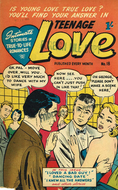 Cover for Teenage Love (Magazine Management, 1952 ? series) #18