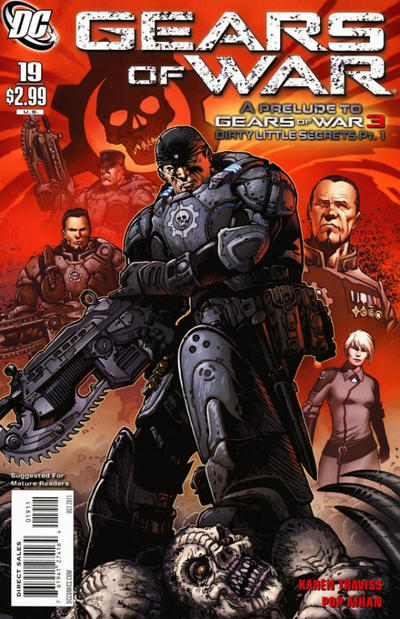 Cover for Gears of War (DC, 2008 series) #19