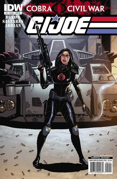 Cover for G.I. Joe (IDW, 2011 series) #5 [Cover B]