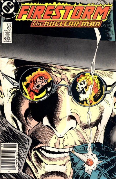 Cover for The Fury of Firestorm (DC, 1982 series) #62 [Newsstand]