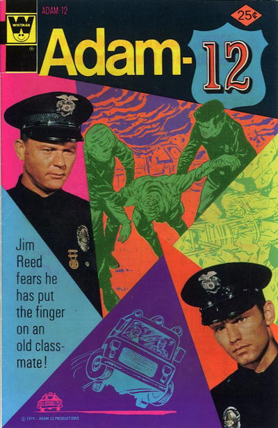 Cover for Adam-12 (Western, 1973 series) #6 [Whitman]
