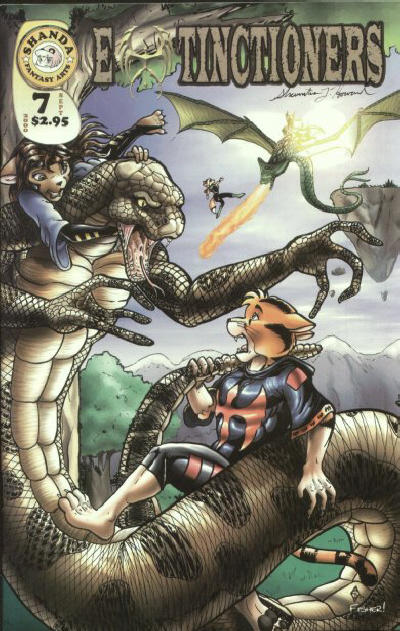 Cover for Extinctioners (Shanda Fantasy Arts, 1999 series) #7