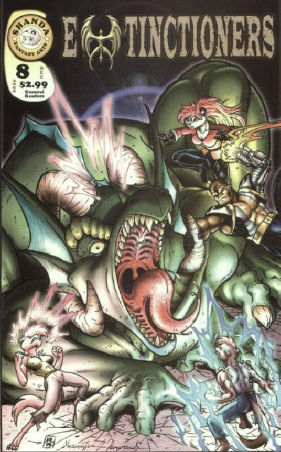 Cover for Extinctioners (Shanda Fantasy Arts, 1999 series) #8