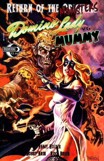 Cover for Return of the Monsters: Domino Lady vs. Mummy (Moonstone, 2011 series) 