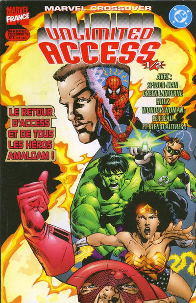 Cover for Marvel Crossover (Panini France, 1997 series) #10 - Unlimited Access 1/2