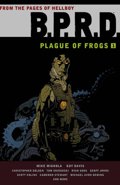Cover for B.P.R.D.: Plague of Frogs (Dark Horse, 2011 series) #1