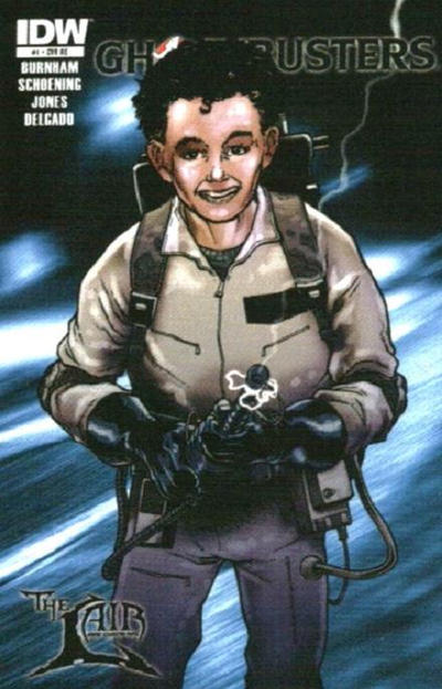 Cover for Ghostbusters (IDW, 2011 series) #1 [Retailer Incentive (The Lair)]