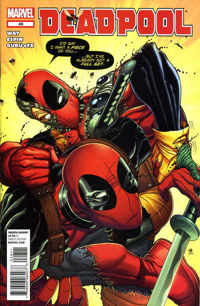 Cover for Deadpool (Marvel, 2008 series) #46
